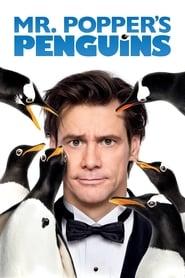 Plakat z filmu Pan Popper i jego pingwiny
